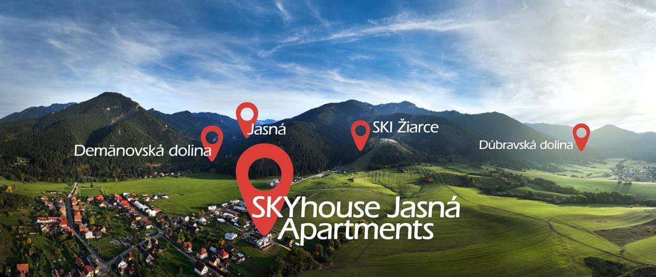 Sky-House Jasna Apartments Pavčina Lehota Eksteriør bilde